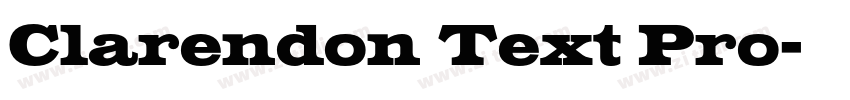 Clarendon Text Pro字体转换